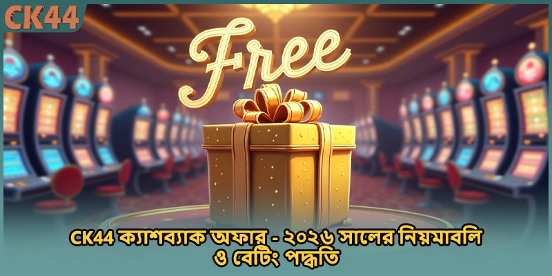 CK44 ক্যাশব্যাক অফার - ২০২৬ সালের নিয়মাবলি ও বেটিং পদ্ধতি